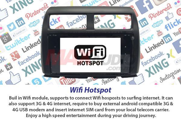 Buy PERODUA MYVI ICON 2015 - 2016 SKY NAVI 7" FULL ANDROID 